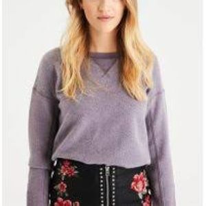 American Eagle Cozy Inside Out Sweatshirt